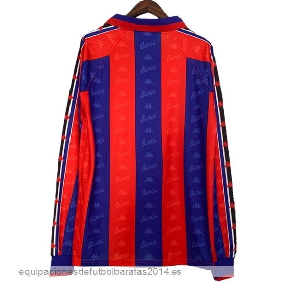 Nuevo 1ª Camiseta Barcelona Retro 1996 1997 Azul Rojo Baratas